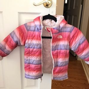 The North Face infant/toddler reversible coat